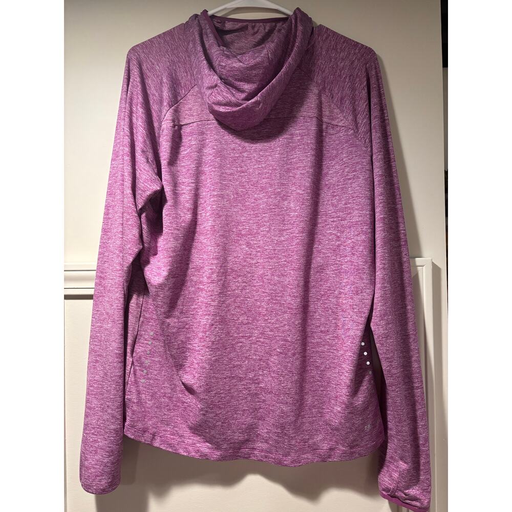 Nike DriFit Running Hoodie Size XLarge Purple - Picture 2 of 5